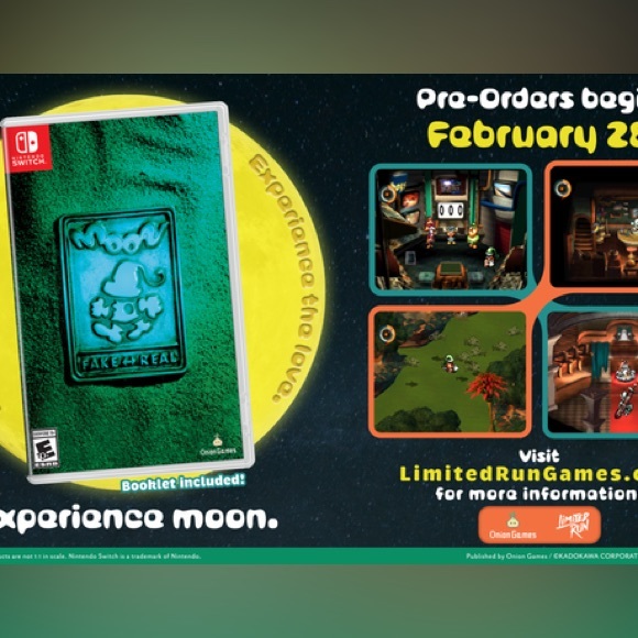 NEW/UNOPENED - Moon Nintendo Switch Game by Limited Run Games - Picture 2 of 6
